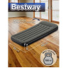 Надувной матрас BESTWAY 99х188х30см с подголовником, насос на батарейках 67929-BW