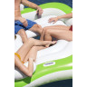 Надувной матрас-остров для плавания BESTWAY 199х176см для троих, с ручками и подстаканниками 43111 BW